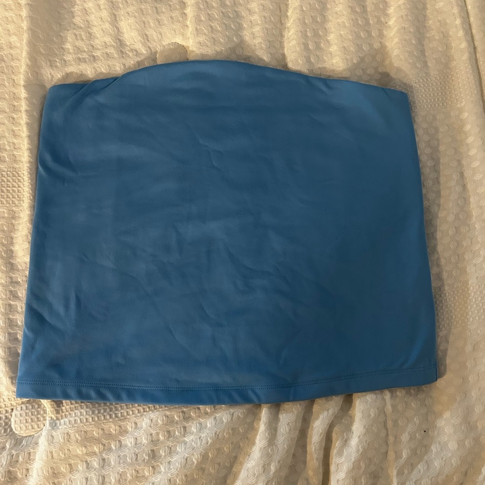 Blue Women's Tube top
